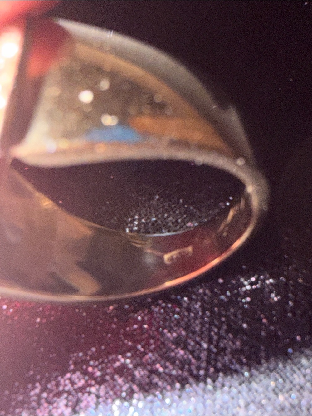 Vintage 18K GOLD Cabochon Coral with 15 Genuine Diamonds - Picture 11 of 13